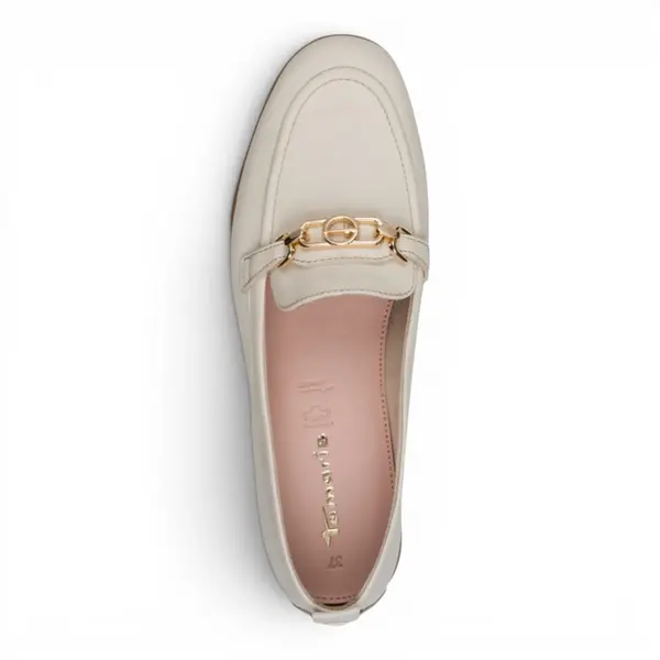 24622-46-418 Tamaris ženska mokasina IVORY