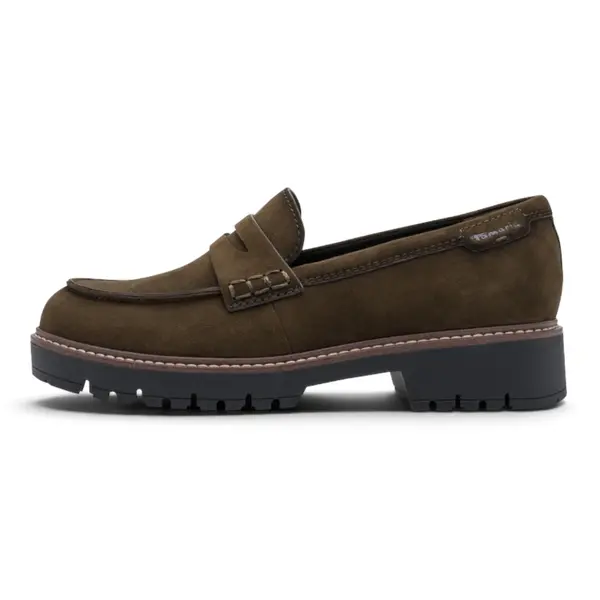 24752-47-722 Tamaris ženska mokasina OLIVE