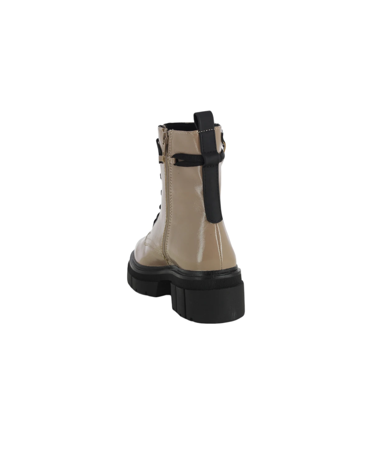 25208-29-344 s.Oliver lace boot Flat TAUPE PATENT