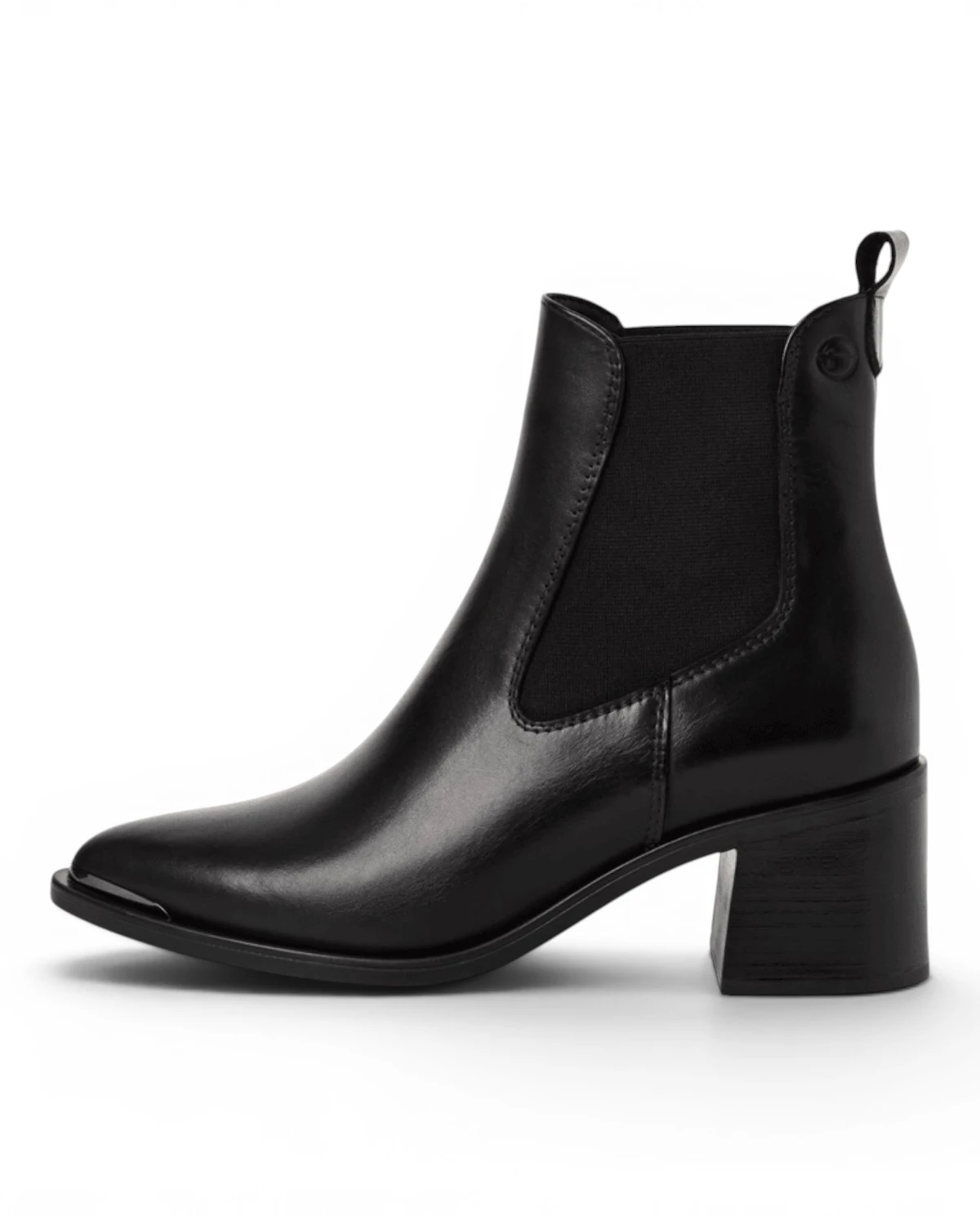 25301-45-003 Tamaris ženska gležnjača BLACK LEATHER