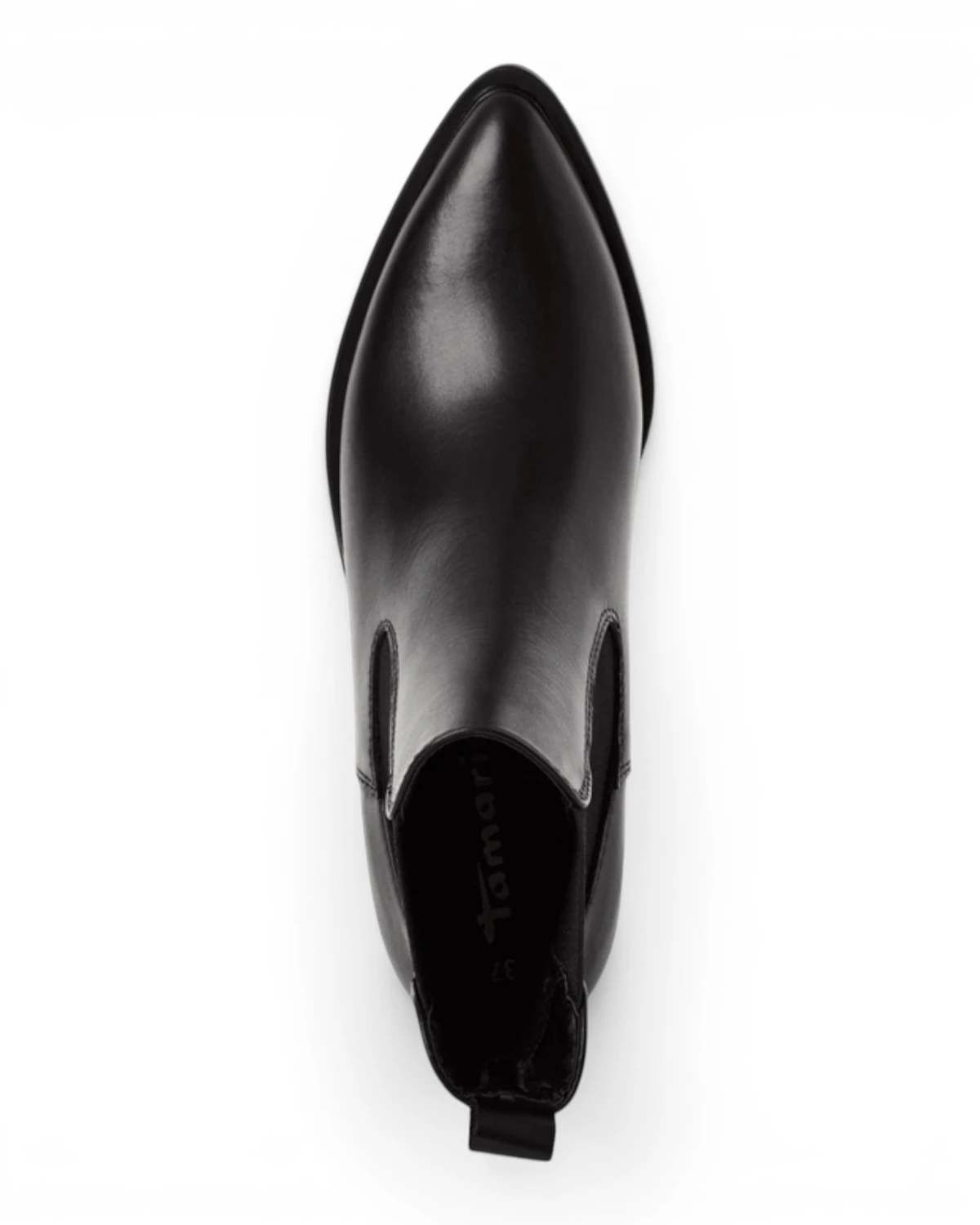 25301-45-003 Tamaris ženska gležnjača BLACK LEATHER