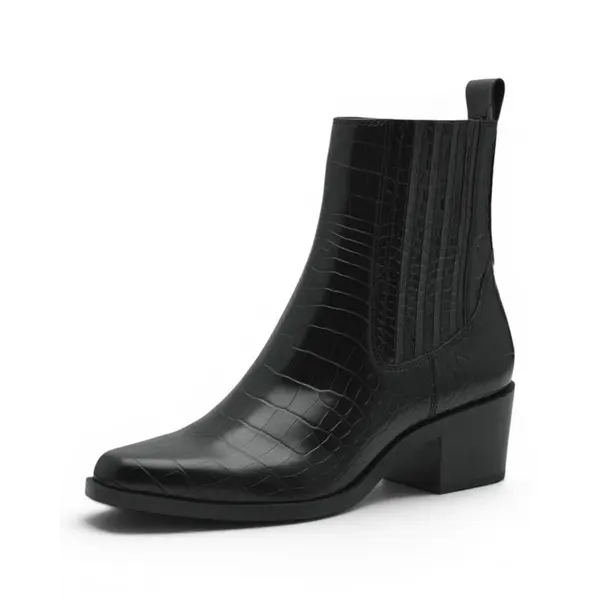 25310-43-028 Tamaris ženska gležnjača BLACK CROCO