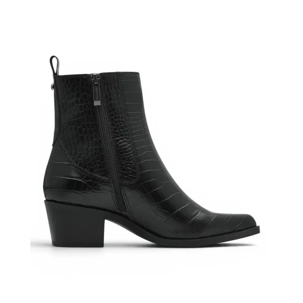 25310-43-028 Tamaris ženska gležnjača BLACK CROCO