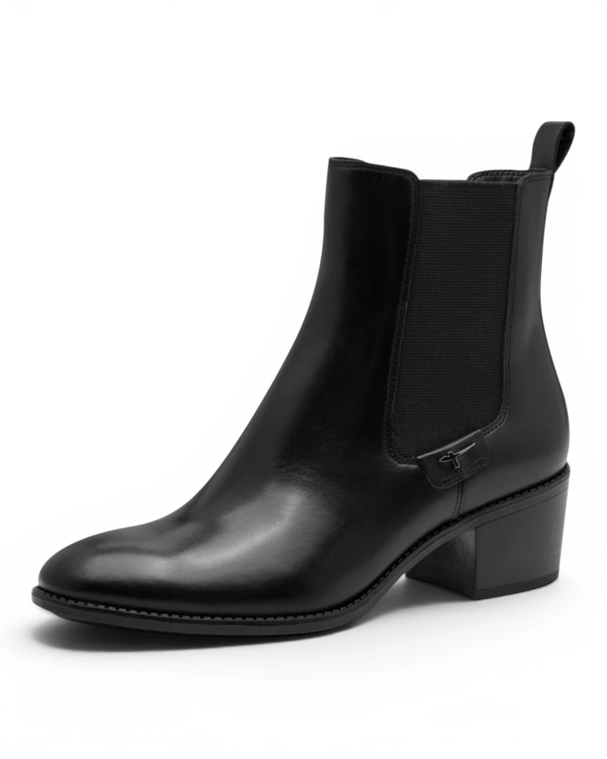 25325-45-003 Tamaris ženska gležnjača BLACK LEATHER