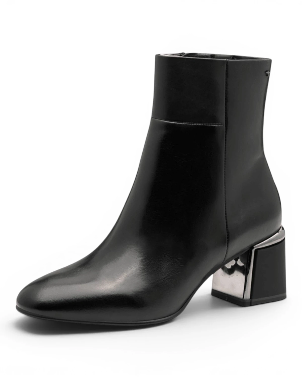 25341-45-003 Tamaris ženska gležnjača BLACK LEATHER