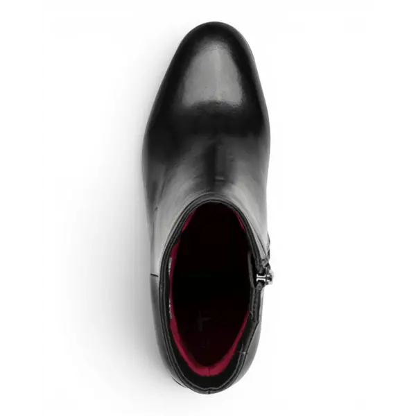 25341-45-003 Tamaris ženska gležnjača BLACK LEATHER