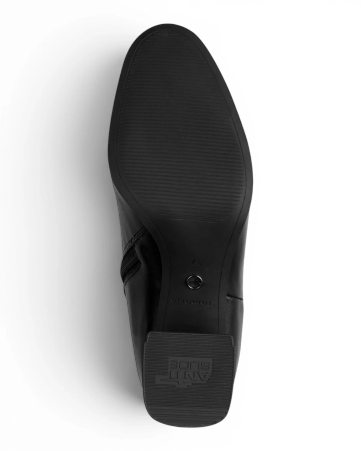25341-45-003 Tamaris ženska gležnjača BLACK LEATHER