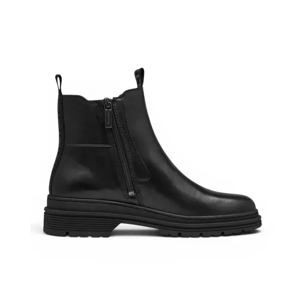 25436-41-003 Tamaris ženska gležnjača BLACK LEATHER