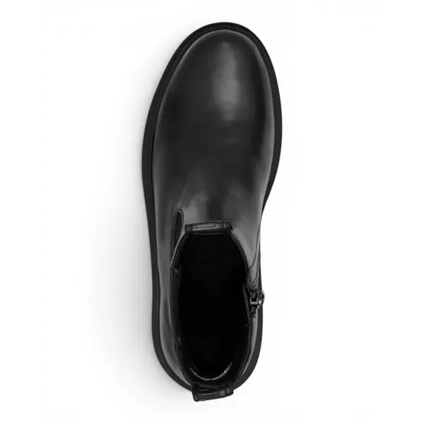 25436-41-003 Tamaris ženska gležnjača BLACK LEATHER