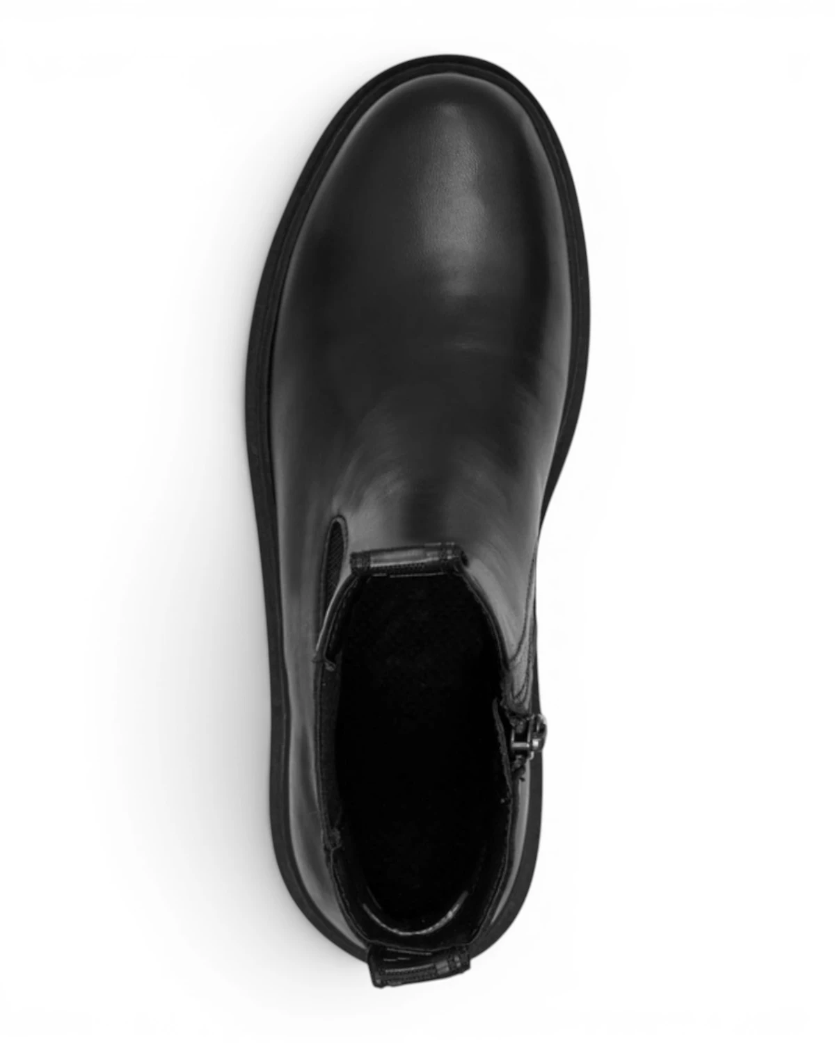 25436-41-003 Tamaris ženska gležnjača BLACK LEATHER