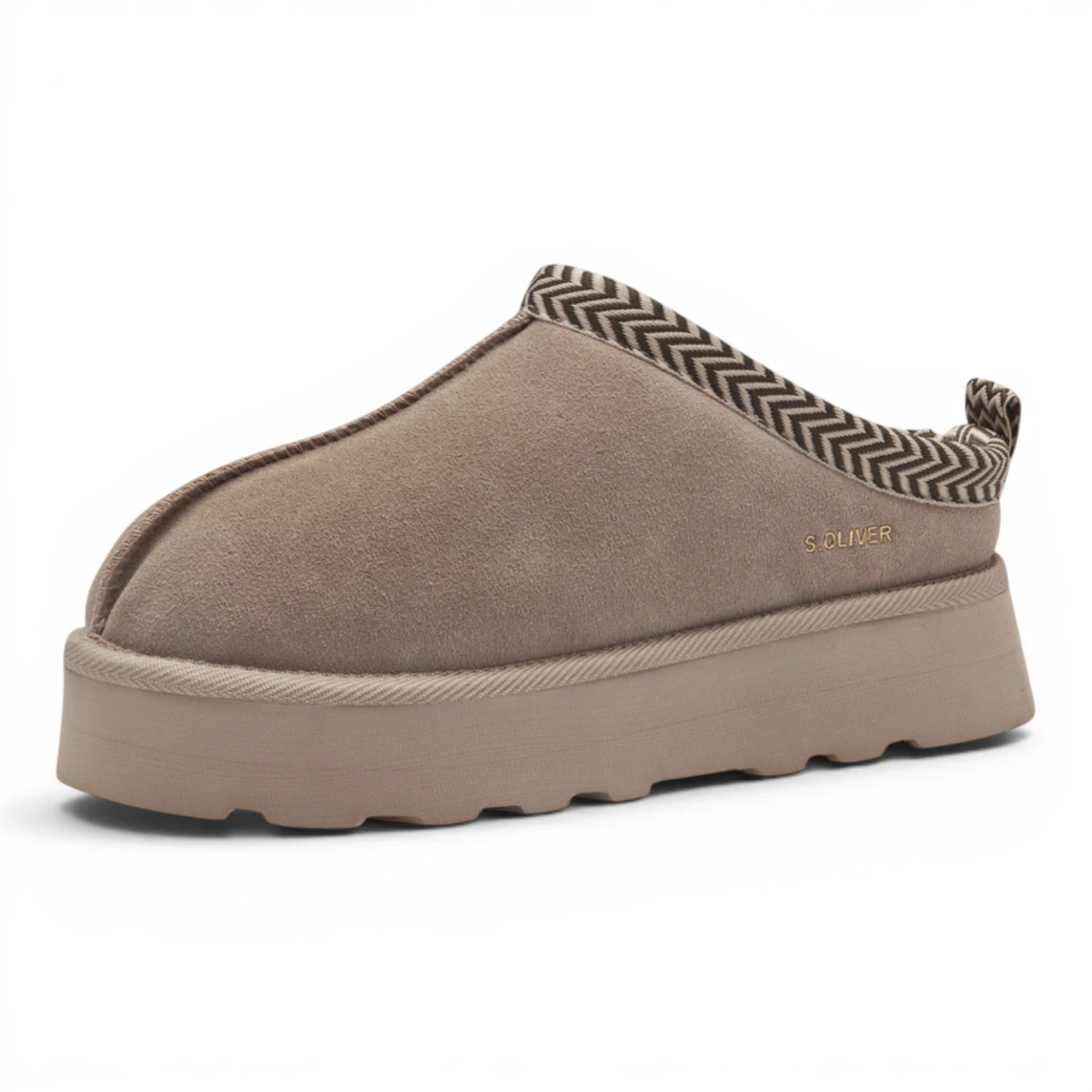 27104-43-345 s.Oliver ženske papuče LIGHT TAUPE