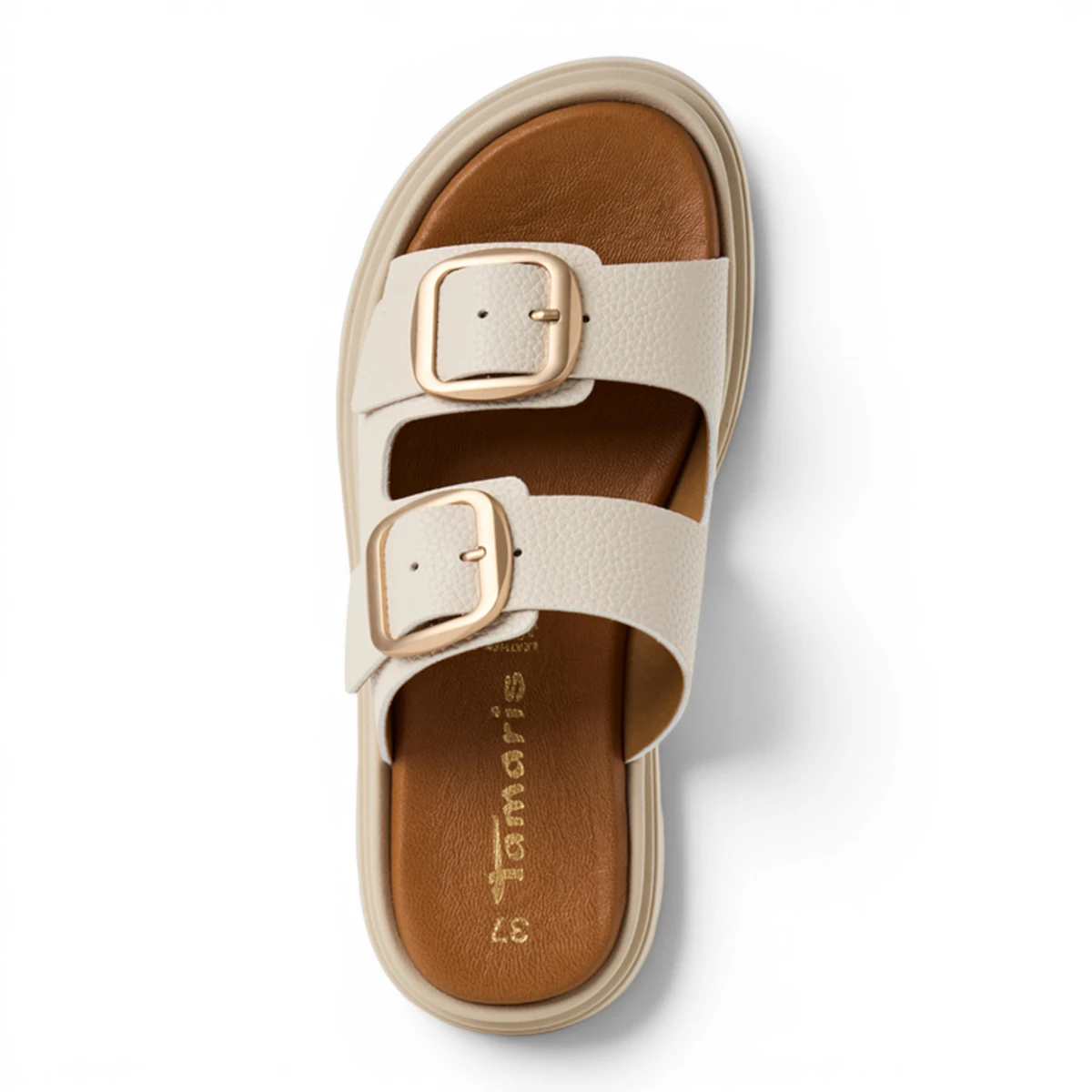 27239-42-413 Tamaris ženska natikača IVORY LEATHER