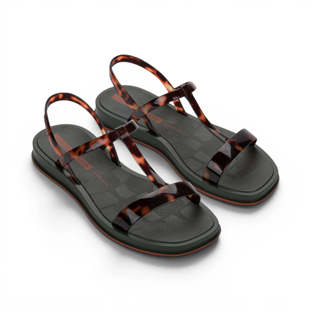27423-BR833 Ipanema glow trendy sandal blk/turtle/brown