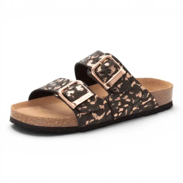 Ženske natikače Tamaris BLACK/LEOPARD – Odvažan stil i vrhunski ljetni šarm