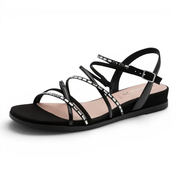 28103-42-043 Tamaris ženska sandala BLACK GLAM