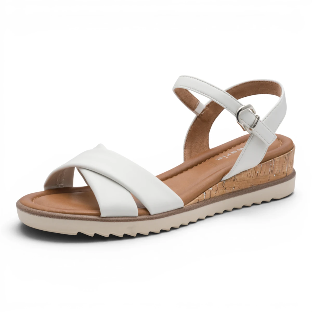 28106-42-100 Tamaris ženska sandala WHITE