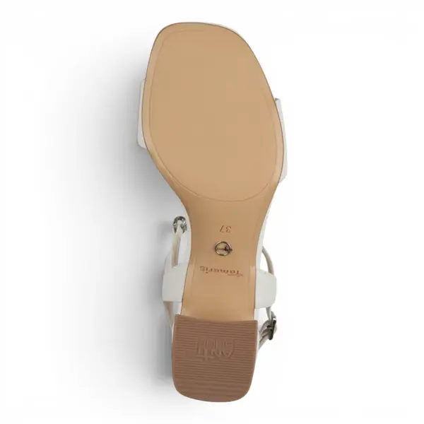 28245-44-100 Tamaris ženska sandala WHITE