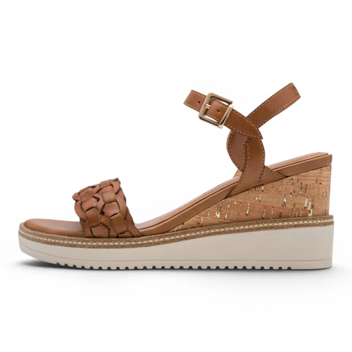 28334-46-305 Tamaris ženska sandala Cognac