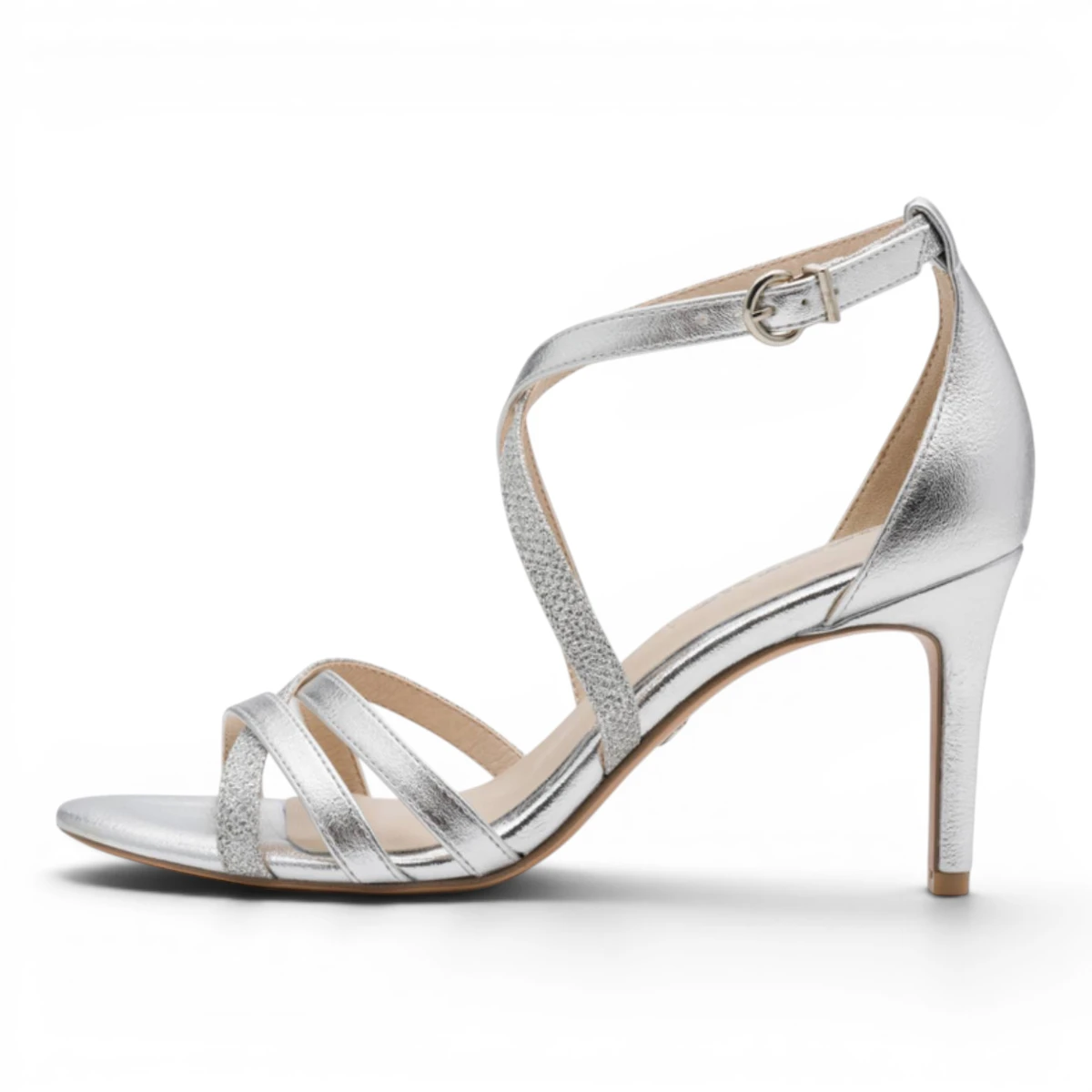 28382-42-948 Tamaris ženska sandala Silver comb