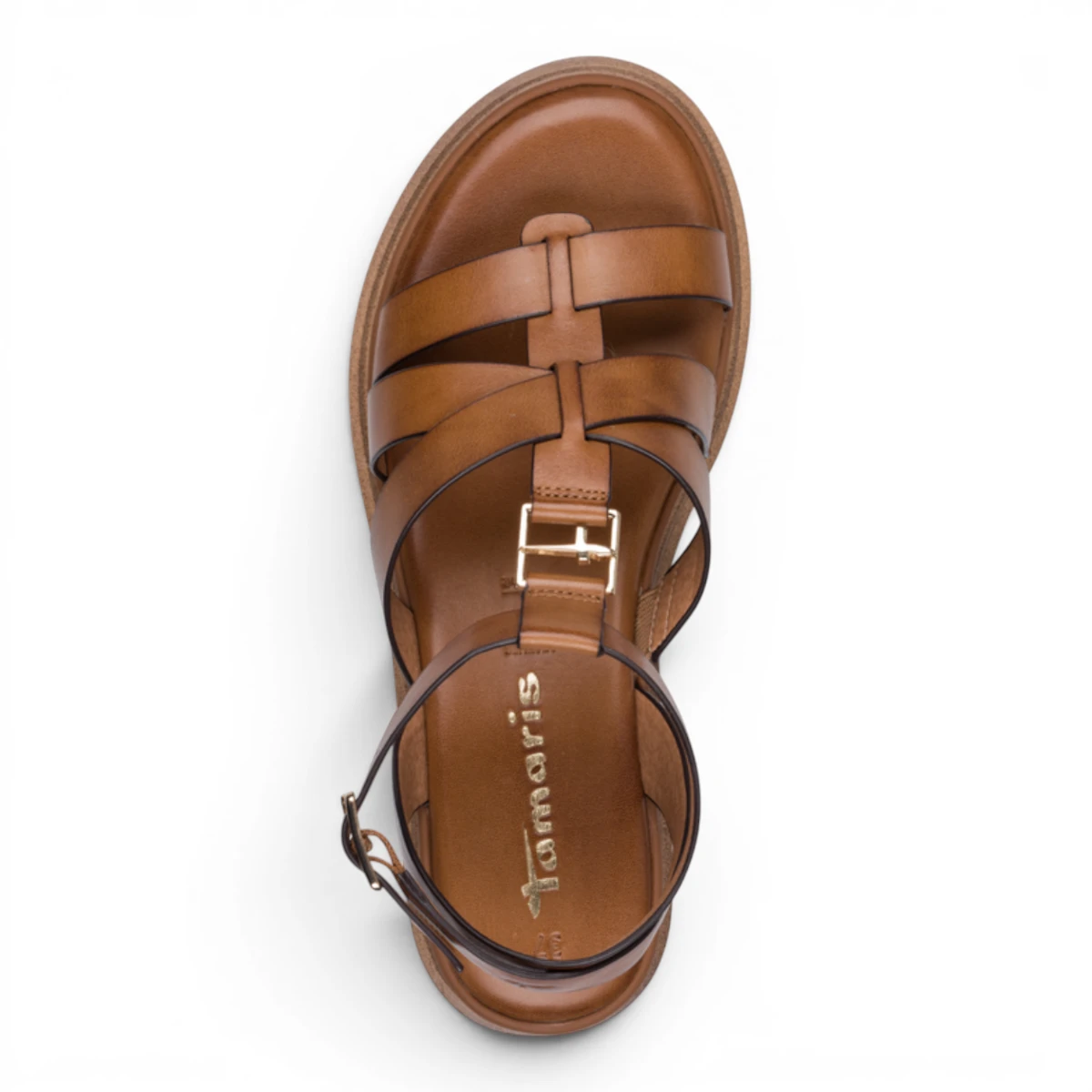 28709-46-305 Tamaris ženska sandala COGNAC