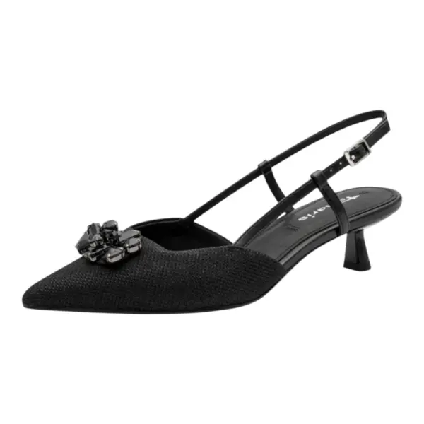 Tamaris Ženske Cipele na Otvorenu Petu BLACK GLAM