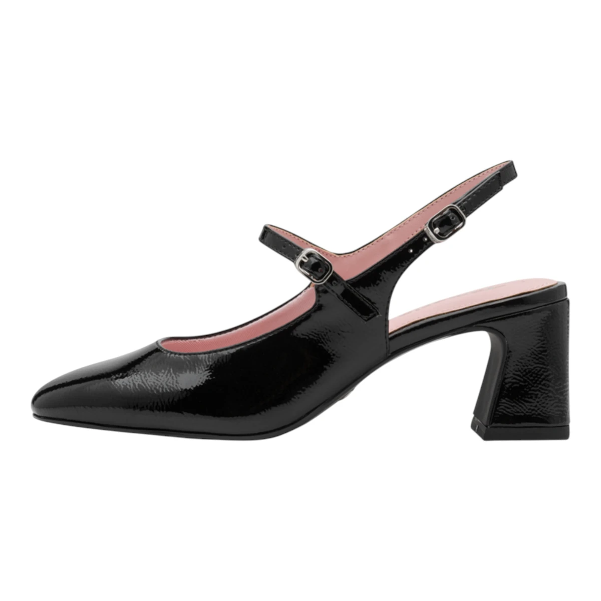 29601-46-018 Tamaris ženska cipela na otvorenu petu BLACK PATENT