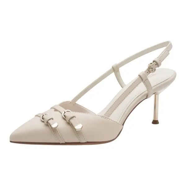 29631-46-413 Tamaris ženska cipela na otvorenu petu IVORY LEATHER