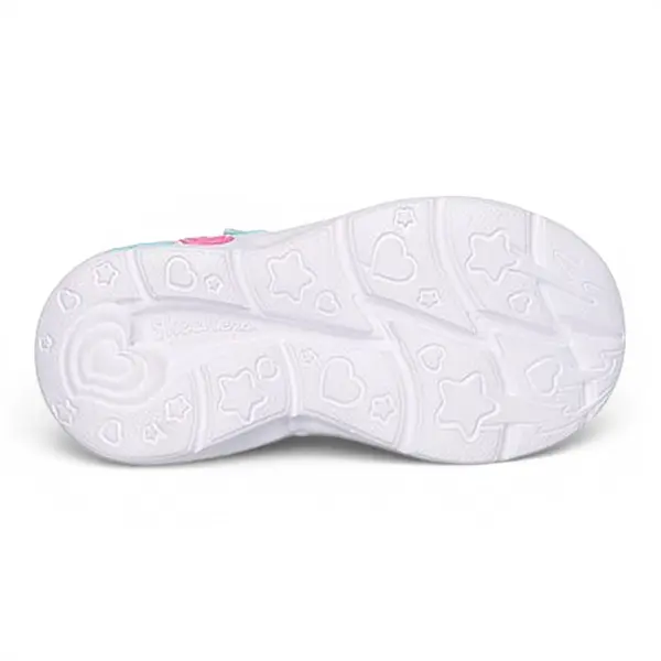 302214N-MTMT Snuggle Sneaks Skech Squad svjetleće tenisice višebojne – Skechers