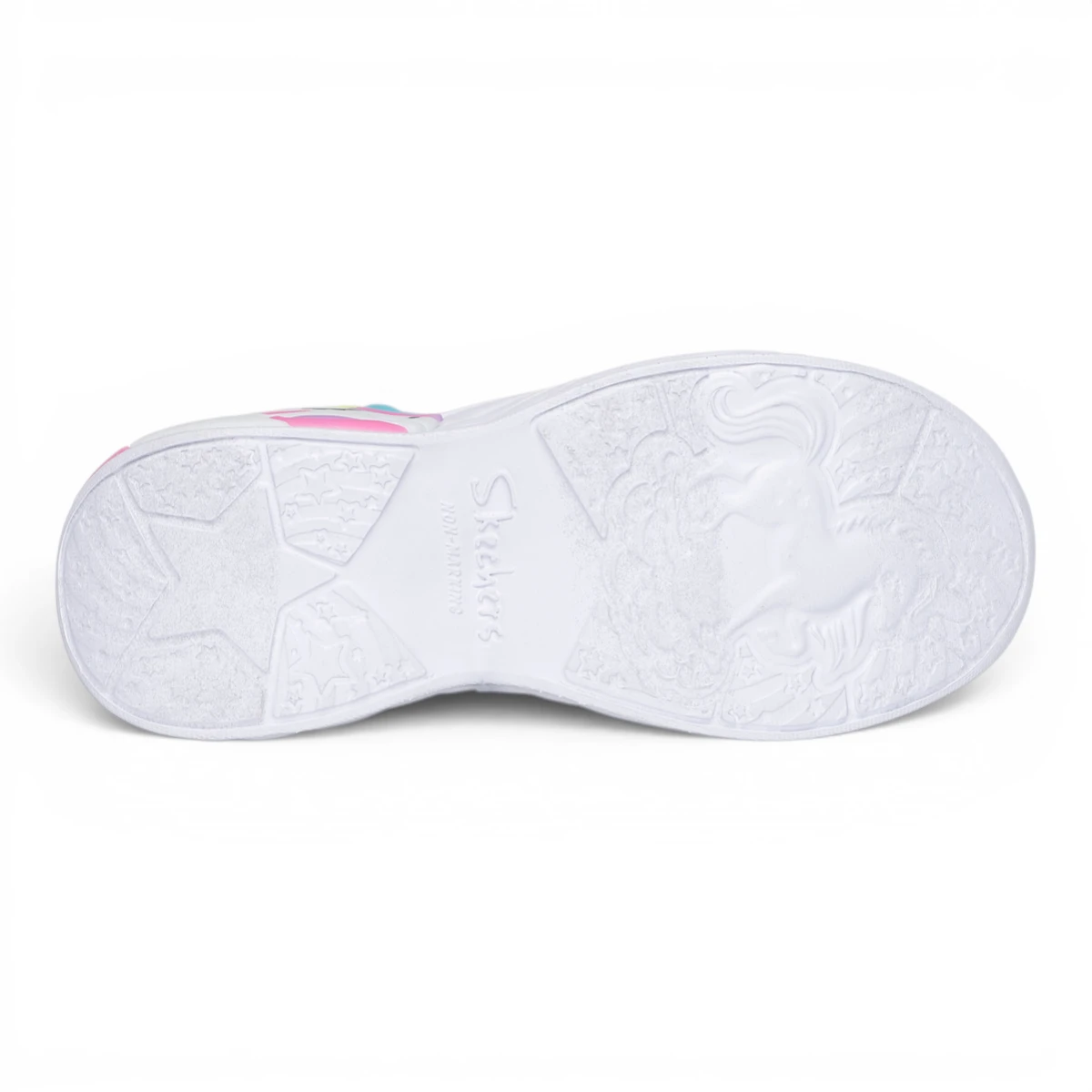 302296L-SMLT Unicorn Dreams STA dječje tenisice srebrne – Skechers