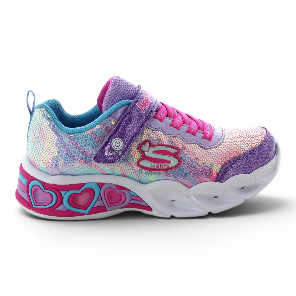 302313L-PRMT Sweetheart Lights dječje tenisice multicolor – Skechers