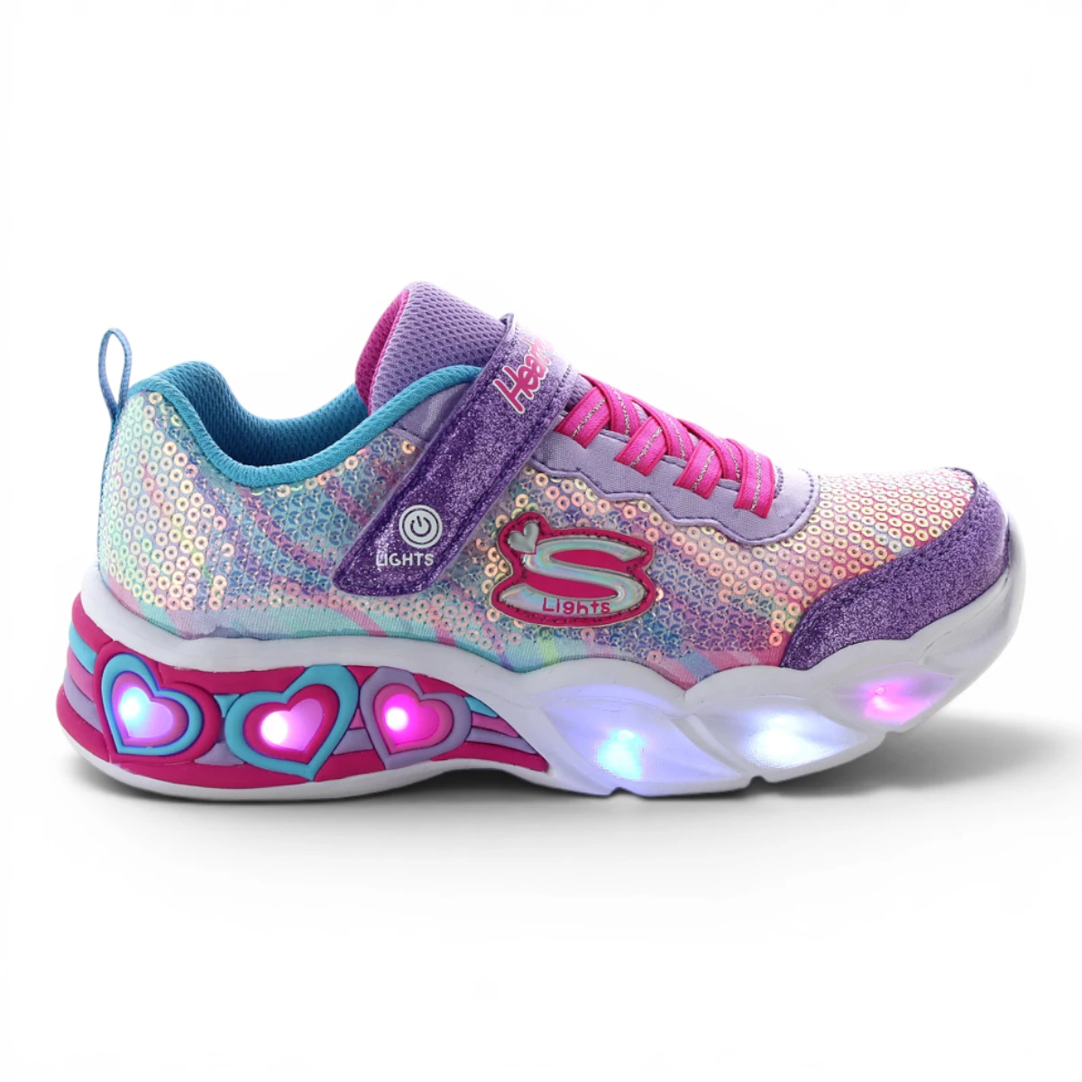 302313L-PRMT Sweetheart Lights dječje tenisice multicolor – Skechers