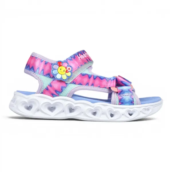 302675L-LVMT Heart Lights Sandals Miss V dječje sandale ružičaste – Skechers