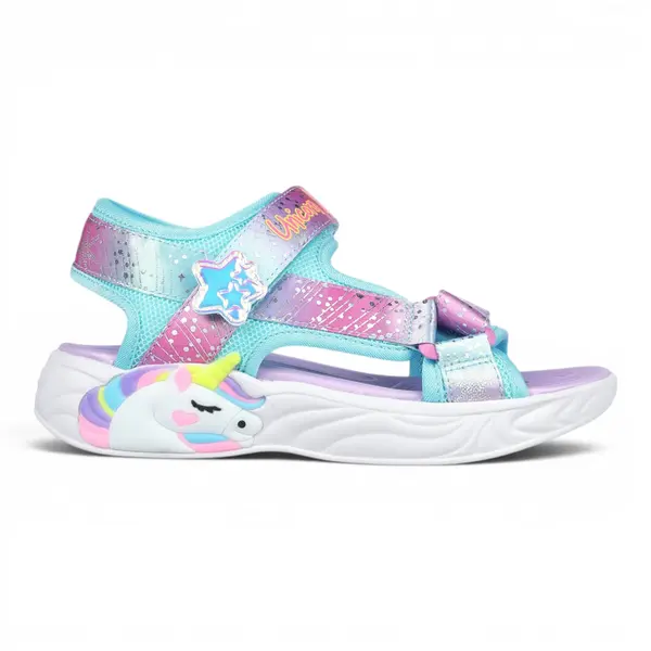 302682L-PRMT Unicorn Dreams Sandal Majes dječje sandale multicolor – Skechers