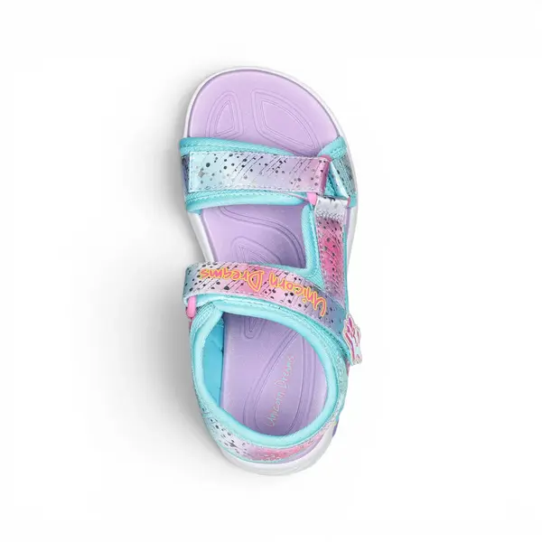 302682L-PRMT Unicorn Dreams Sandal Majes dječje sandale multicolor – Skechers