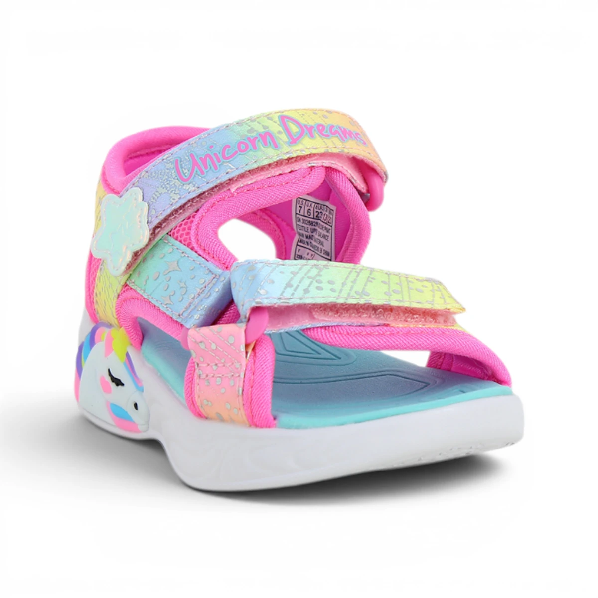 302682N-PKMT Unicorn Dreams Sandal Majes dječje sandale ružičasto-multicolor – Skechers