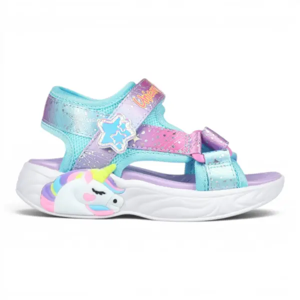 Unicorn Dreams dječje sandale s motivom jednoroga multicolor – Skechers
