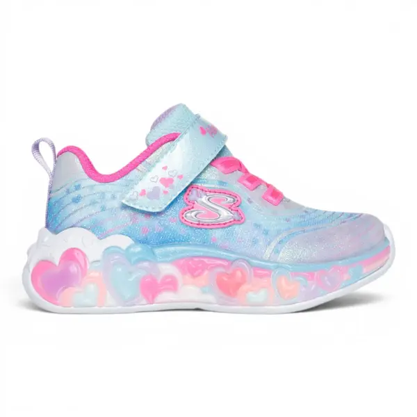 302696N-LBMT Eternal Heart Lights dječje tenisice plavo-multicolor – Skechers