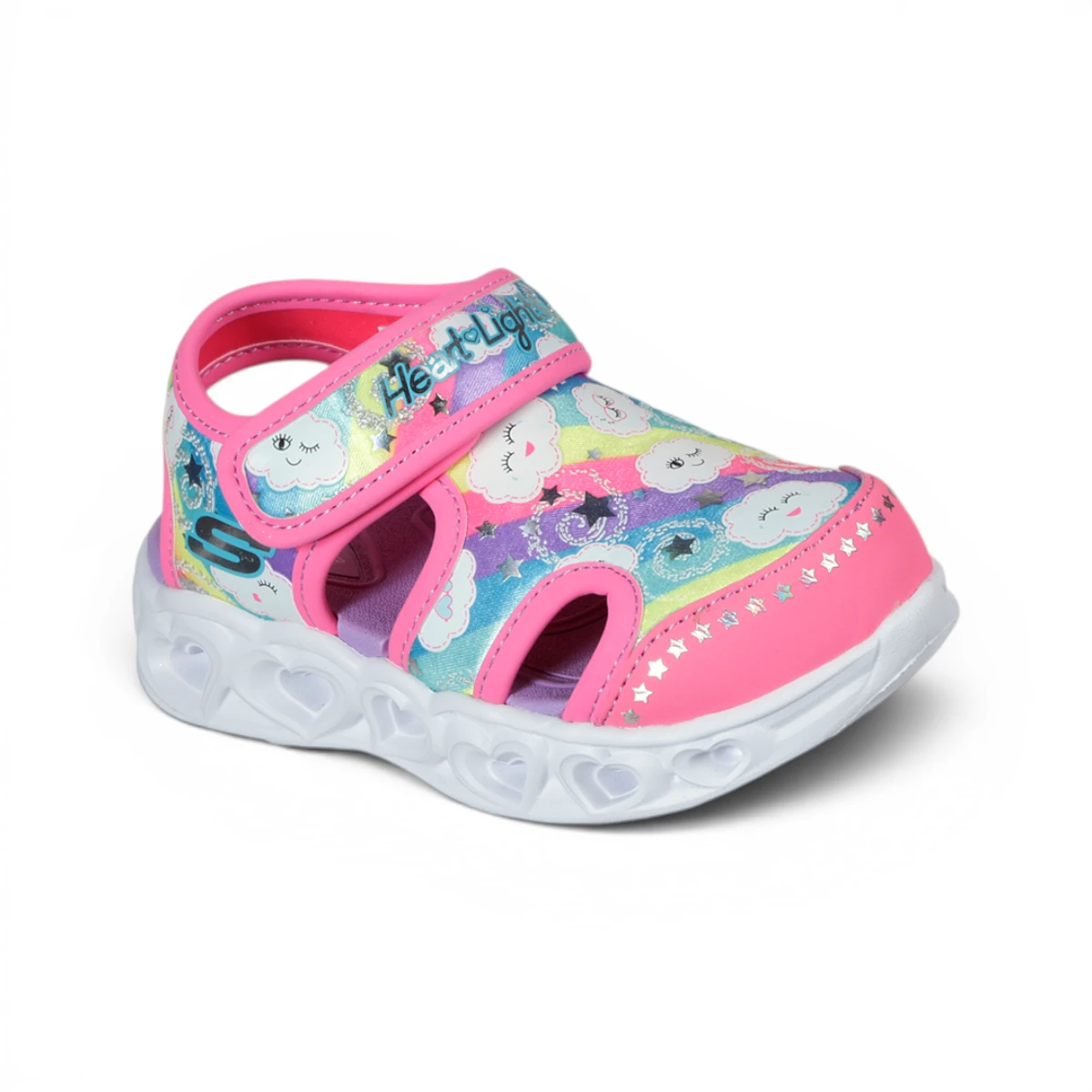 302977N-HPMT Heart Lights Sandals Cutie dječje sandale ružičaste – Skechers