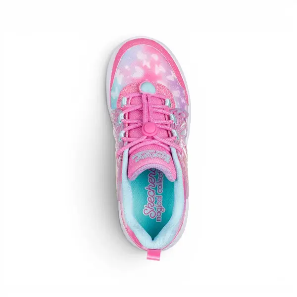 303055L-PKTQ Dream Racer Wing dječje tenisice ružičaste – Skechers