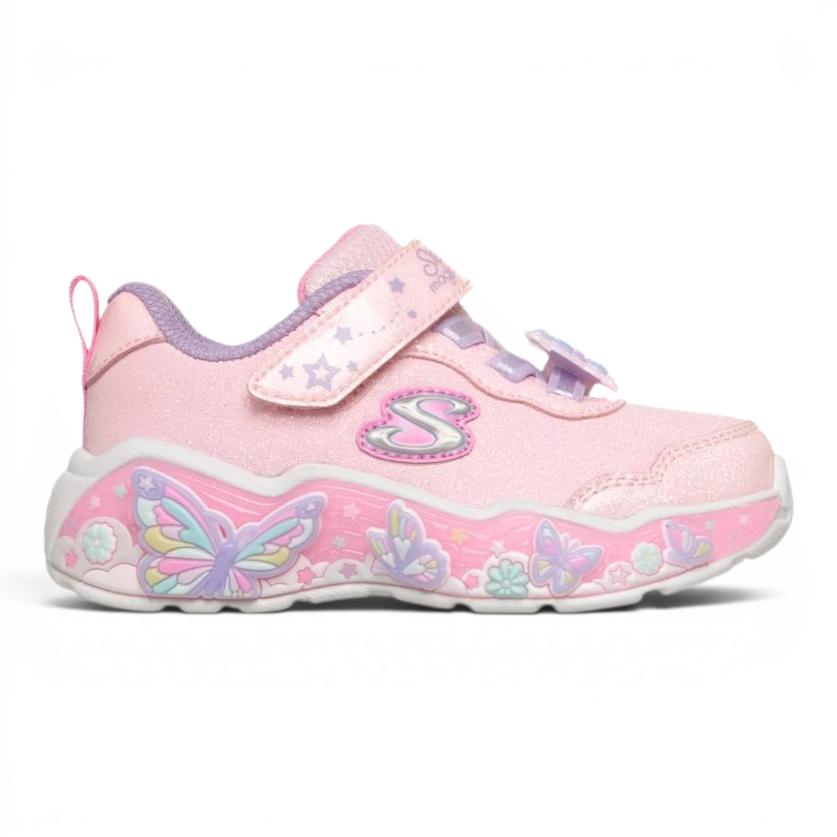 303066N-LPMT Lil Butterfly Bliss dječje tenisice roze – Skechers