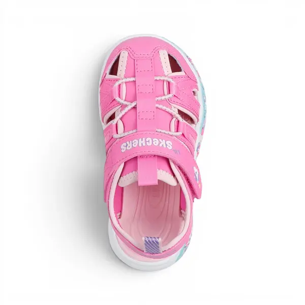 303162N-PKLP Play Scene Splash Cute Crew dječje sandale roze – Skechers