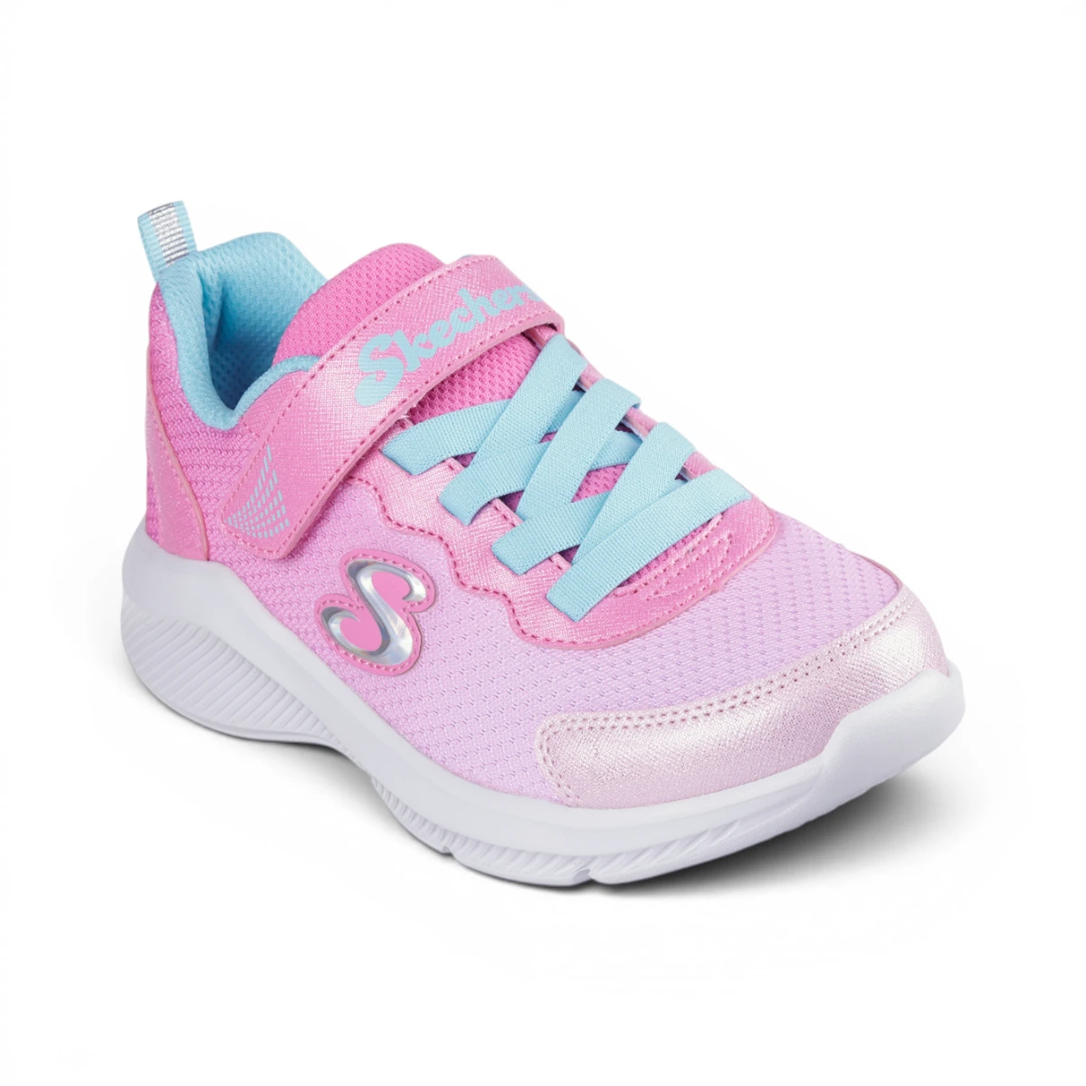 303579L-PKLB Sole Swifters Cutie Walk dječje tenisice roze-plave – Skechers