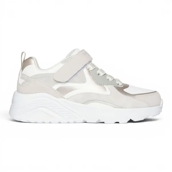 310380L-NAT UNO Lite Metallic Burst dječje tenisice bež – Skechers