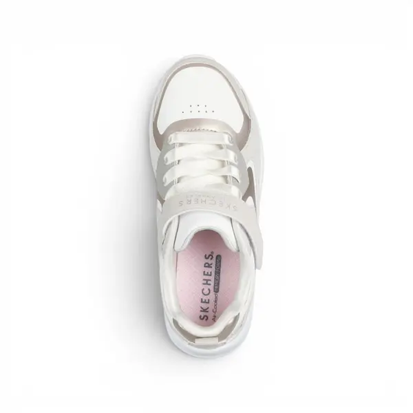 310380L-NAT UNO Lite Metallic Burst dječje tenisice bež – Skechers