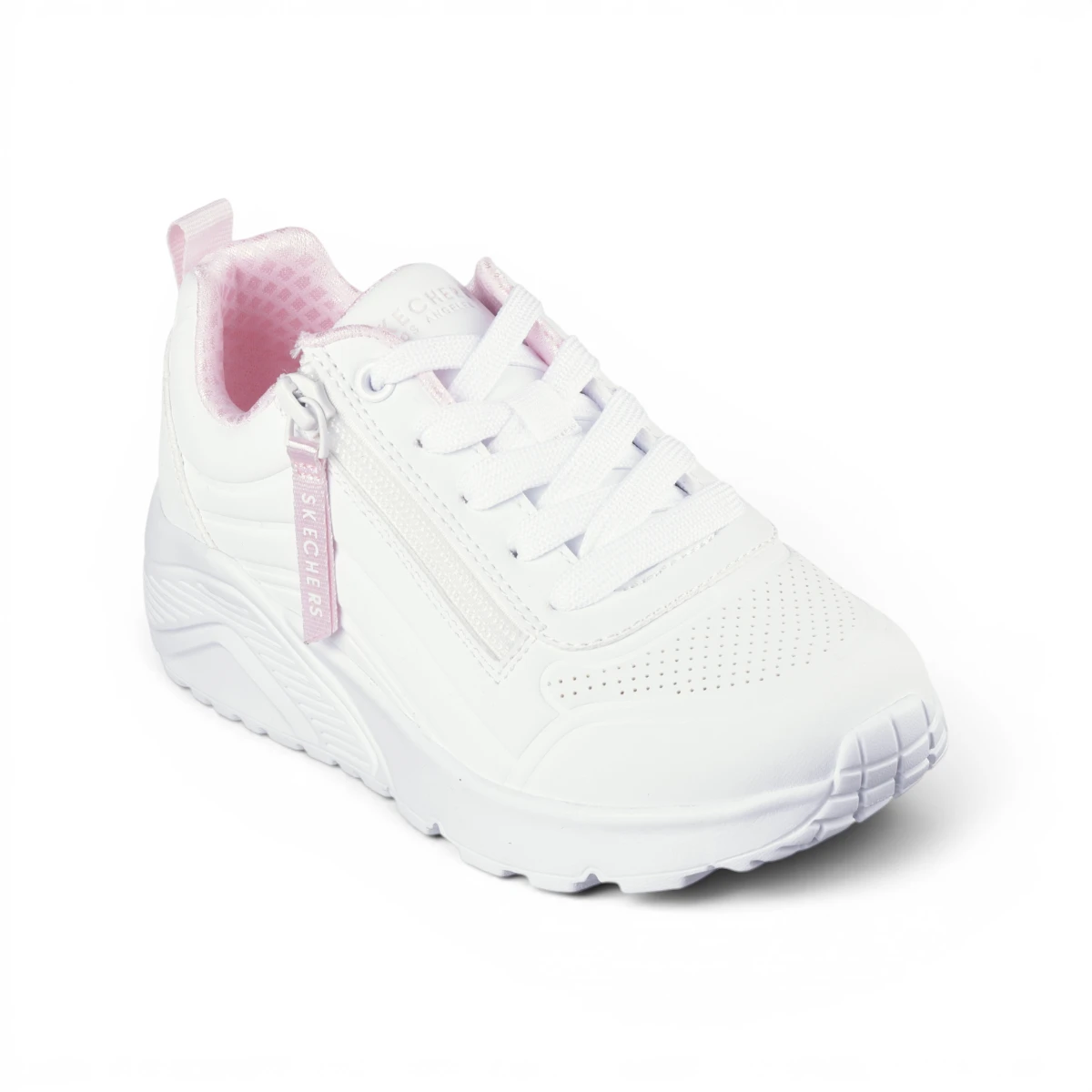 310387L-WHT UNO Lite Easy Zip dječje tenisice bijele – Skechers