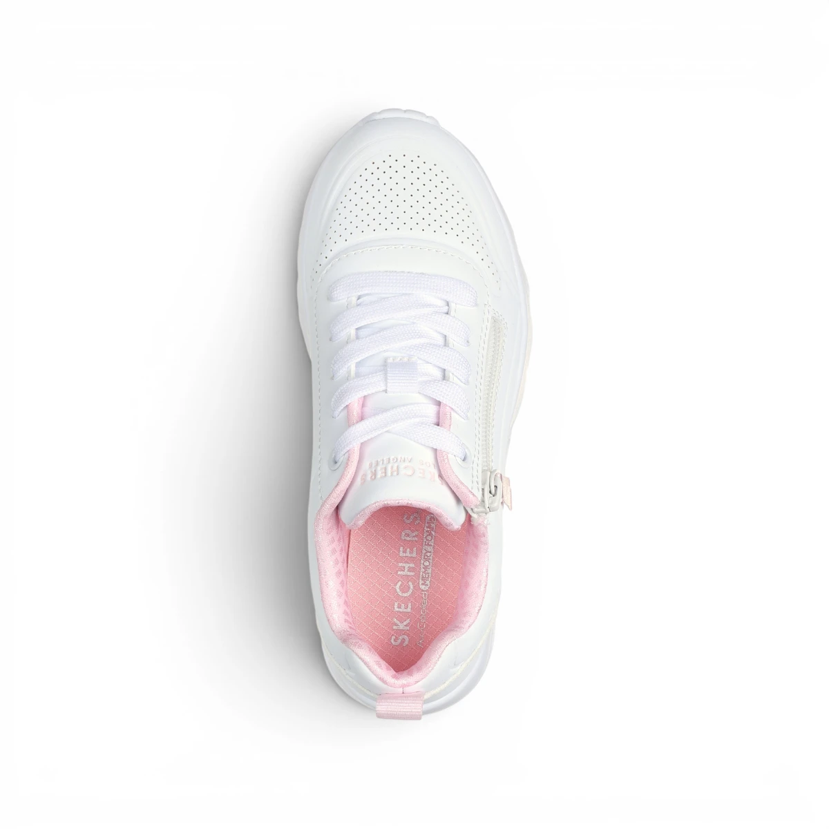310387L-WHT UNO Lite Easy Zip dječje tenisice bijele – Skechers