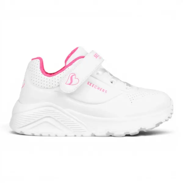 UNO Lite dječje tenisice bijelo-roze – Skechers