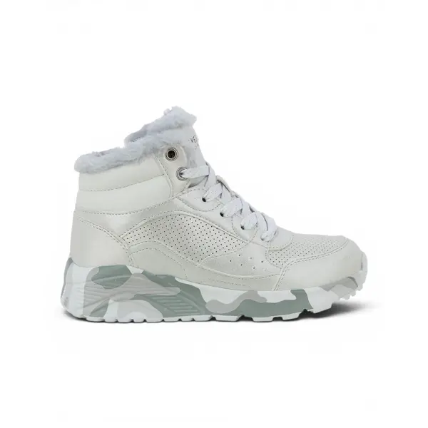 310485L-SLGY UNO Lite Camo Daze dječje gležnjače srebrno-sive – Skechers