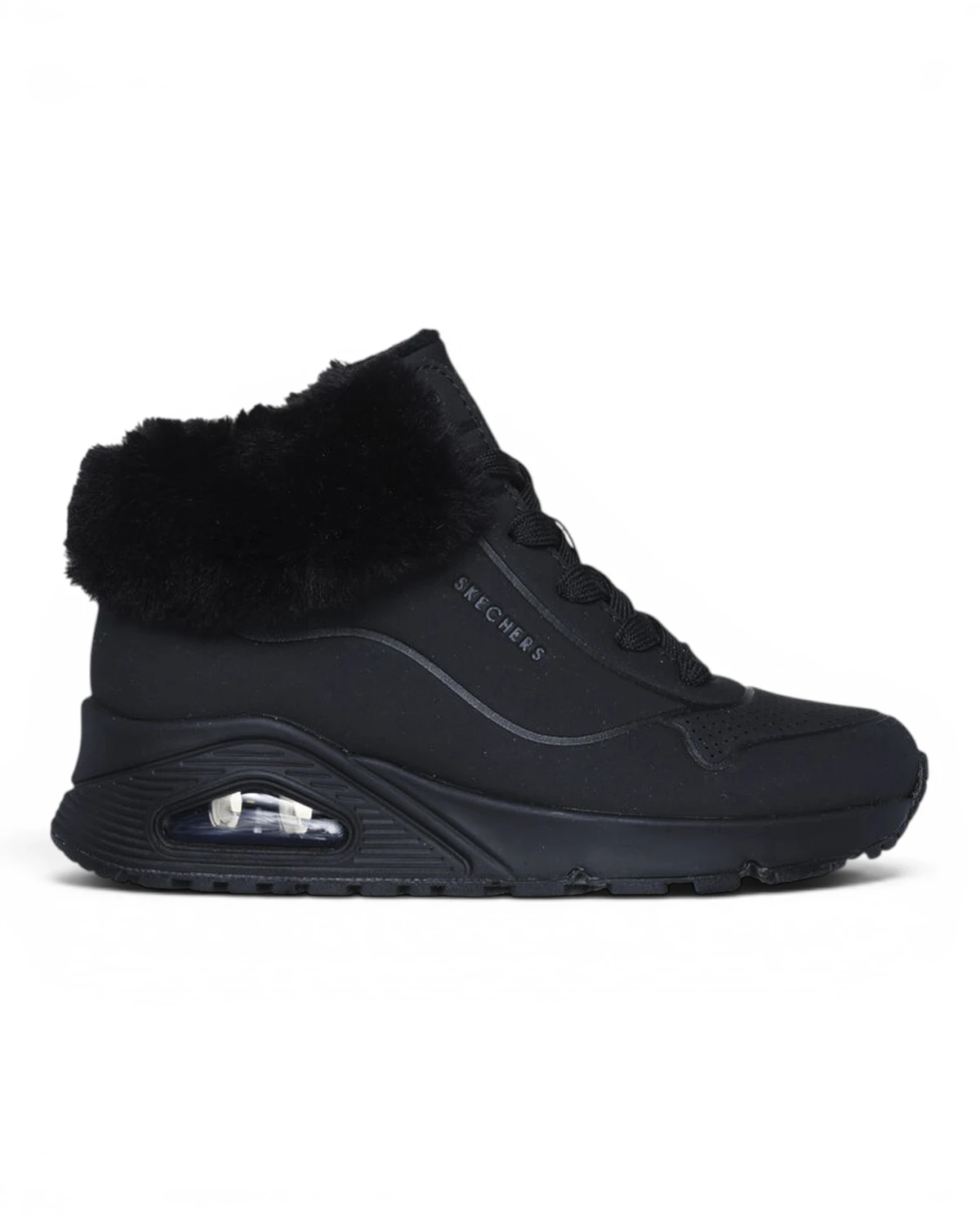 310539L-BBK UNO Fall Air dječje gležnjače crne – Skechers