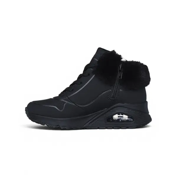 310539L-BBK UNO Fall Air dječje gležnjače crne – Skechers